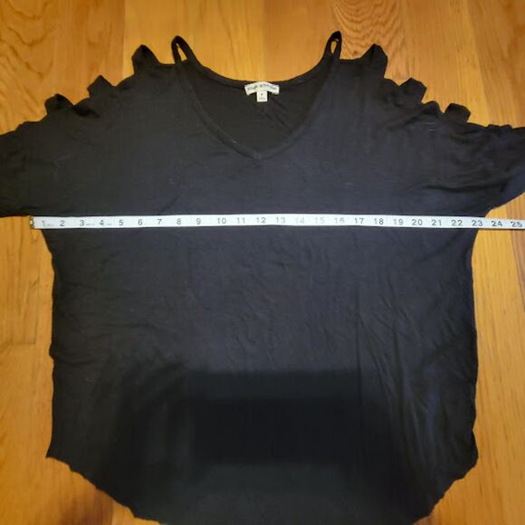 Zenana Outfitters Medium Black Long Sleeve Shirt - Picture 5 of 8